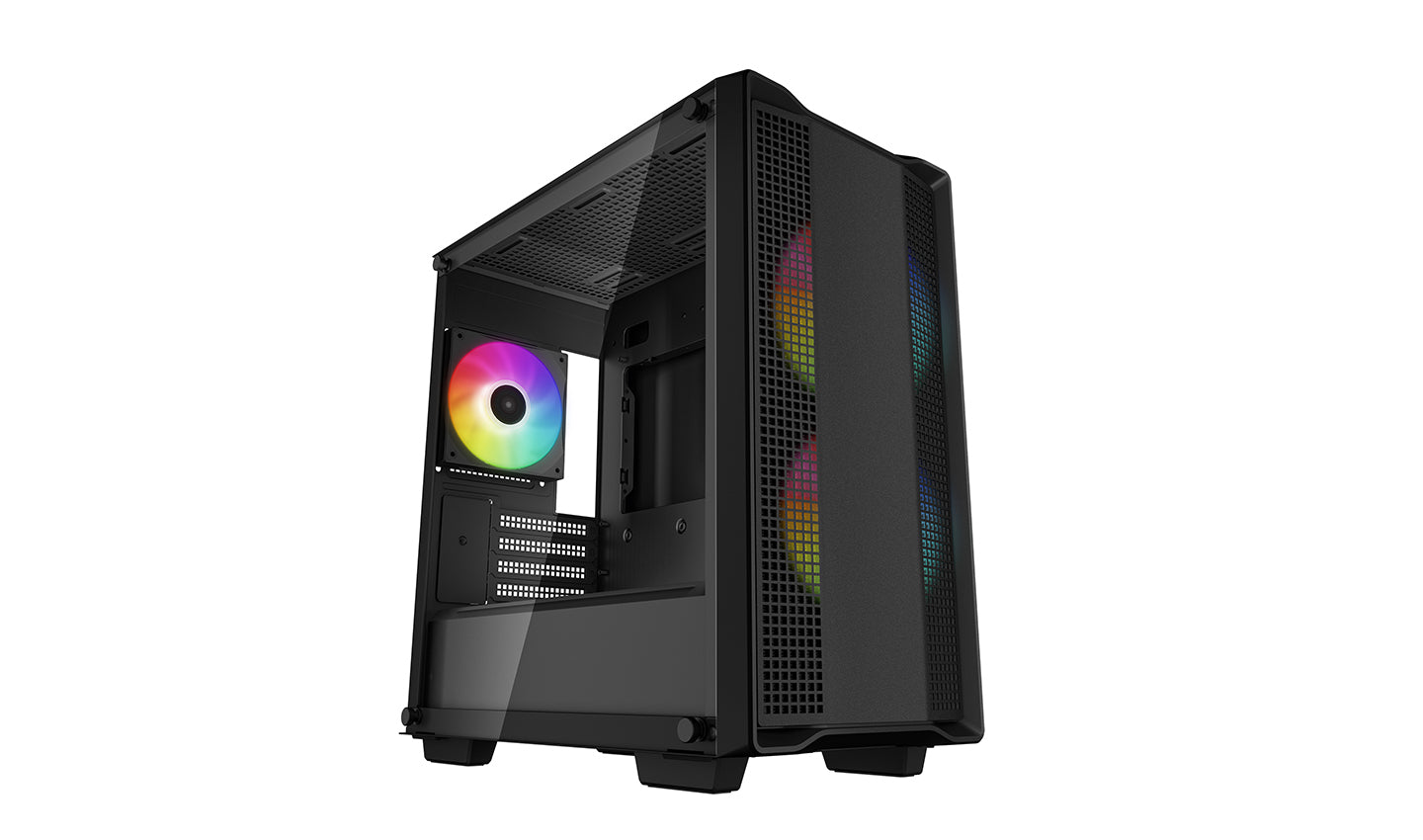 Deepcool   Cc360   A - Rgb   Micro - Atx   Case    Black   Kabinet   Geekd   Dk