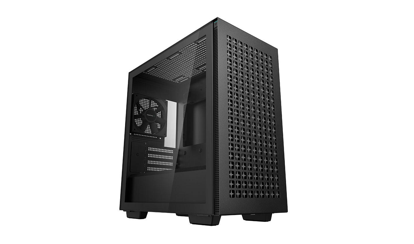 Deepcool   Ch370   Micro - Atx   Case    Black