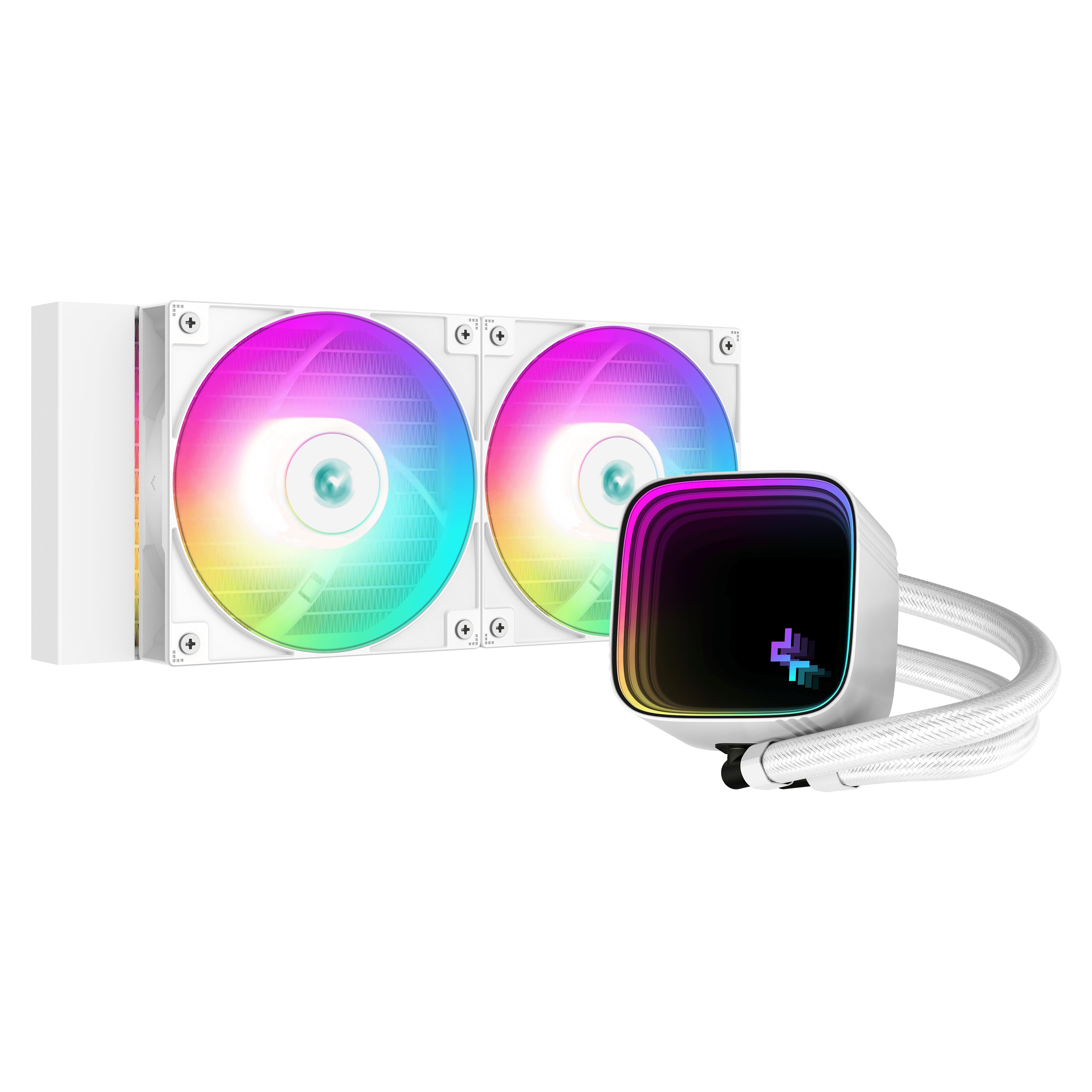 Deepcool   Infinity   Series   Ls520   Se   Processors   Flydende   Kølesystem     - Pack   Hvid   120   Mm   Cpu   Køler   Geekd   Dk