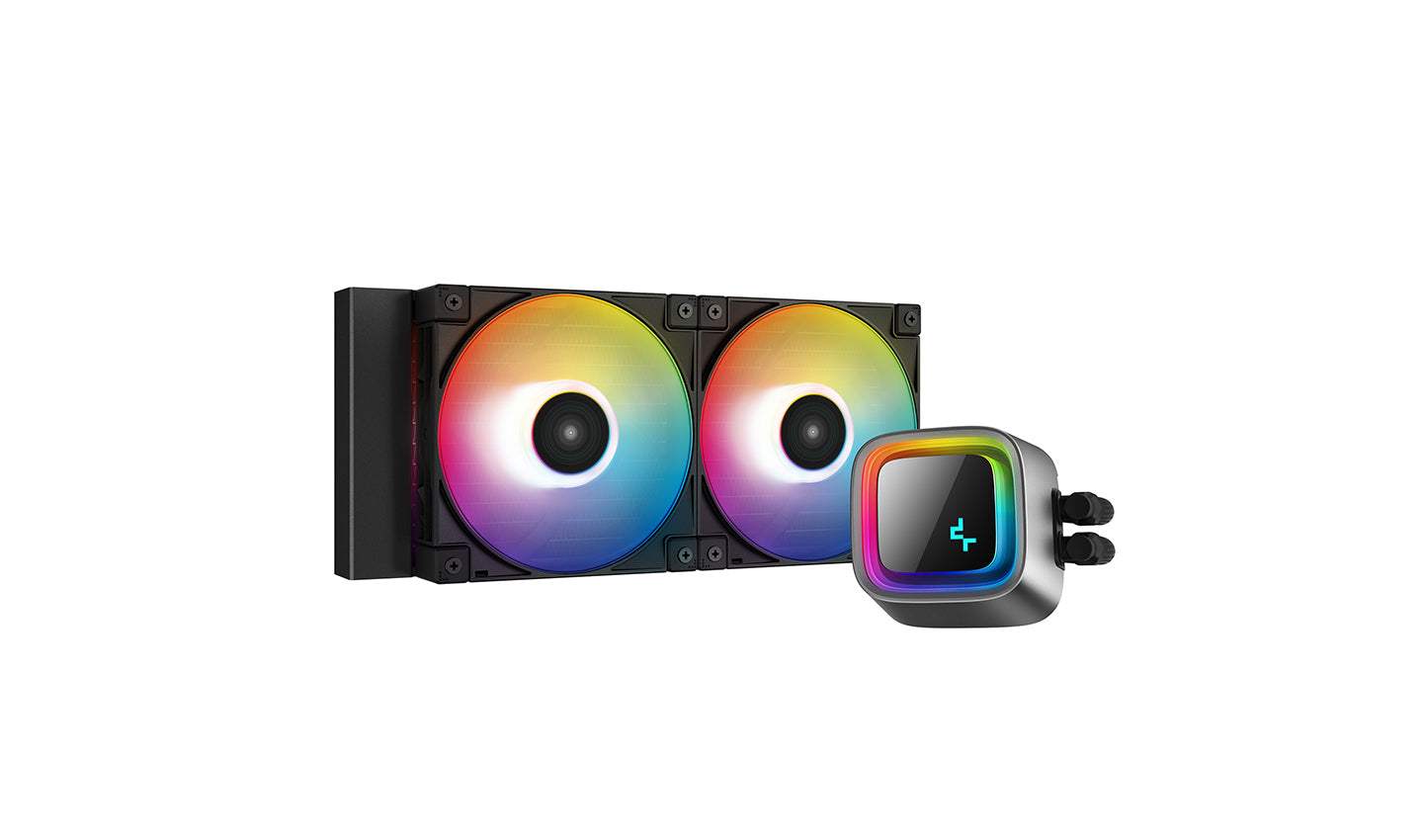 Deepcool   Ls520   Processors   Flydende   Kølesystem     - Pack   Sort   120   Mm   Vandkøling   Geekd   Dk