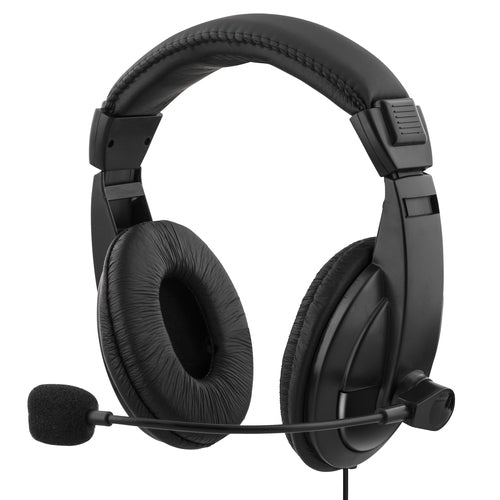 Deltaco   Hl - 56   Ledningsført   Headset   Sort   Geekd   Dk