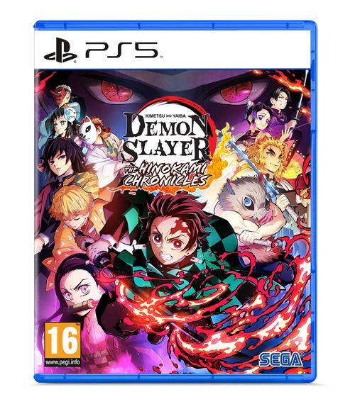 Demon   Slayer  - Kimetsu   No   Yaiba -  The   Hinokami   Chronicles   Actionspil   Playstation       Ps5   Spil   Geekd   Dk