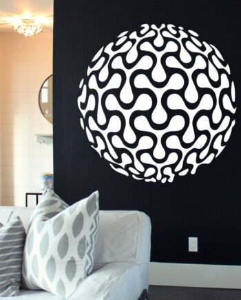 Design   Kugle   Wallsticker