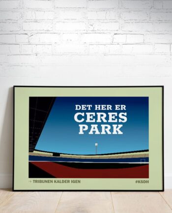 Det   Her   Er   Ceres   Park   Plakat   Vandret   29       X   21   Cm    A4    Kr    199  -