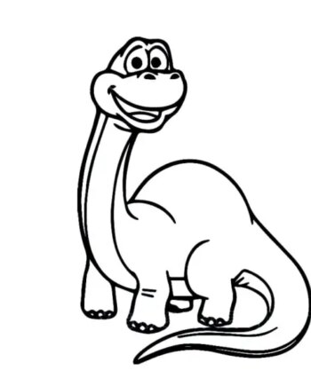 Dinosaurus   Wallsticker    Baby   Langhals   Baby   Brachiosaurus