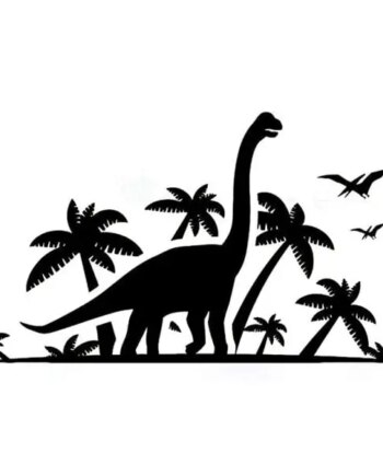 Dinosaurus   Wallsticker    Langhals   Brachiosaurus    42x74cm