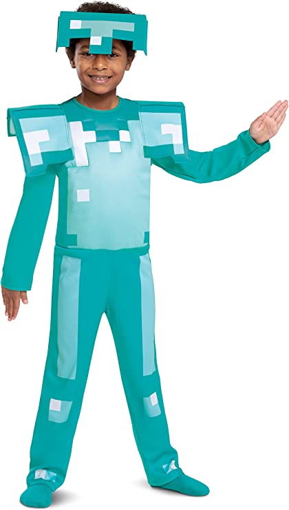 Disguise   Minecraft   Costume   Diamond   Armor    116   Cm    Kostume   Geekd   Dk