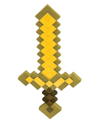 Disguise   Minecraft   Gold   Sword    112309    Legetøjsvåben   Geekd   Dk