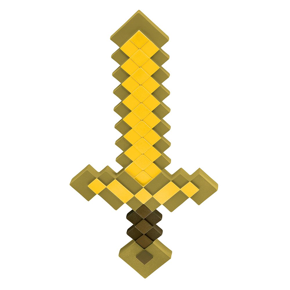 Disguise   Minecraft   Gold   Sword    112309    Legetøjsvåben   Geekd   Dk