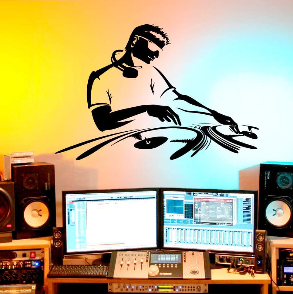 Dj   En   Wallsticker