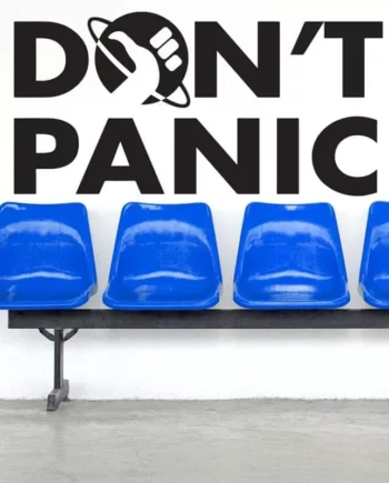 Don   T   Panic   Wallsticker