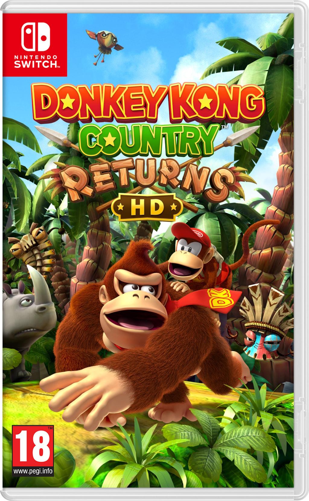 Donkey   Kong   Country   Returns   Hd   Nintendo   Switch   Nintendo   Switch   Spil   Geekd   Dk