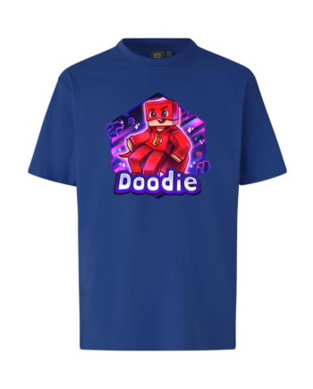 Doodie   Tee   Blå   T - Shirt   Geekd   Dk