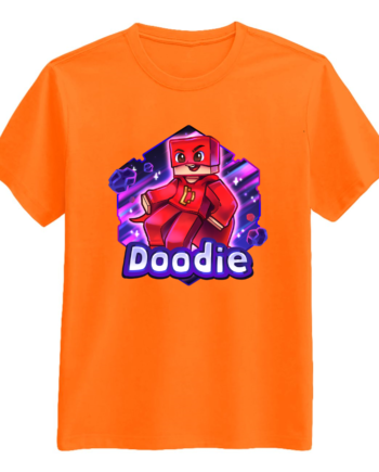 Doodie   Tee   Orange   T - Shirt   Geekd   Dk
