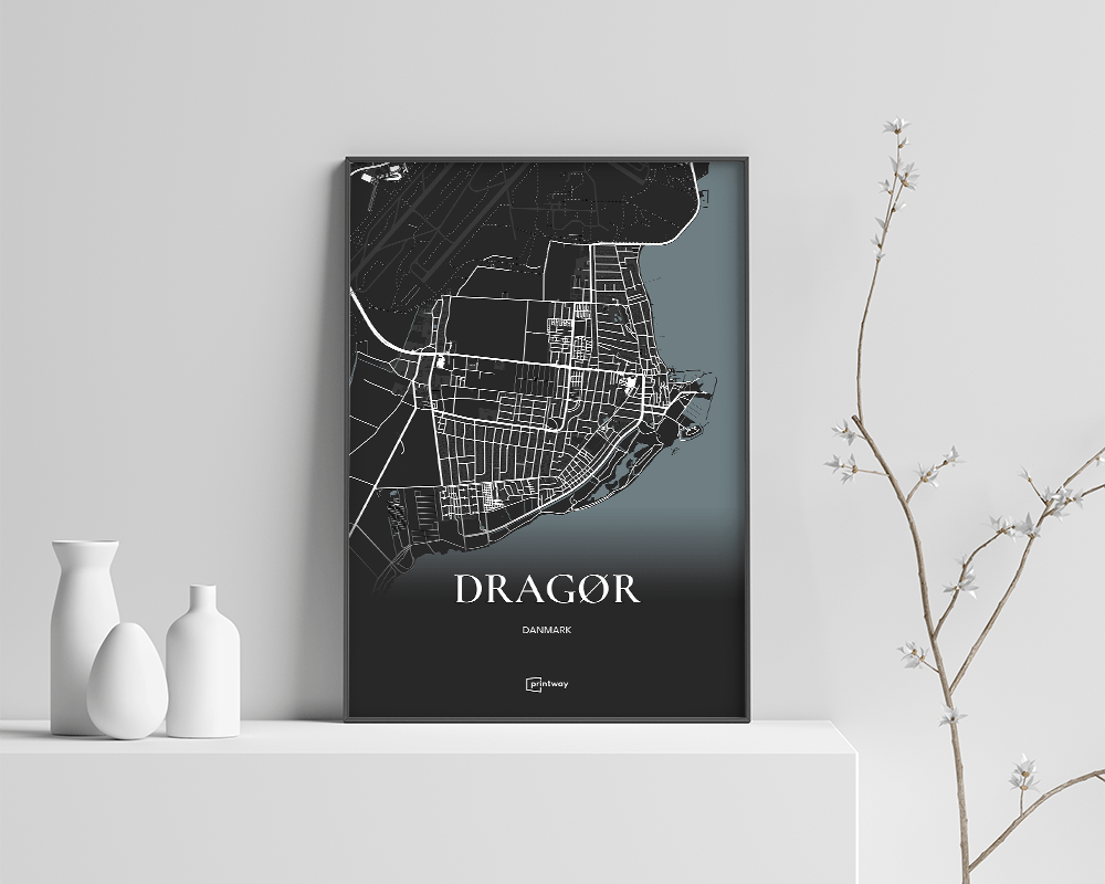 Dragør Plakaten Sort