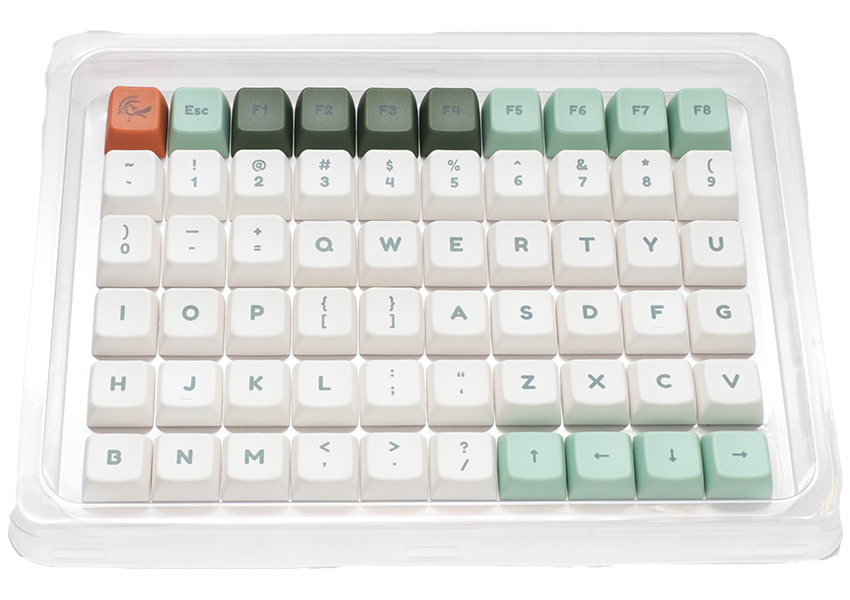 Ducky   Dino   132   Keycap   Set   Mda   Profile   Pbt