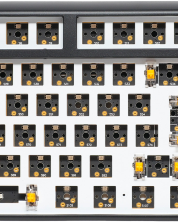 Ducky   One       Hot   Swap   Iso   Barebone   Black   Fullsize   Rgb   Uden   Switches   Keycaps