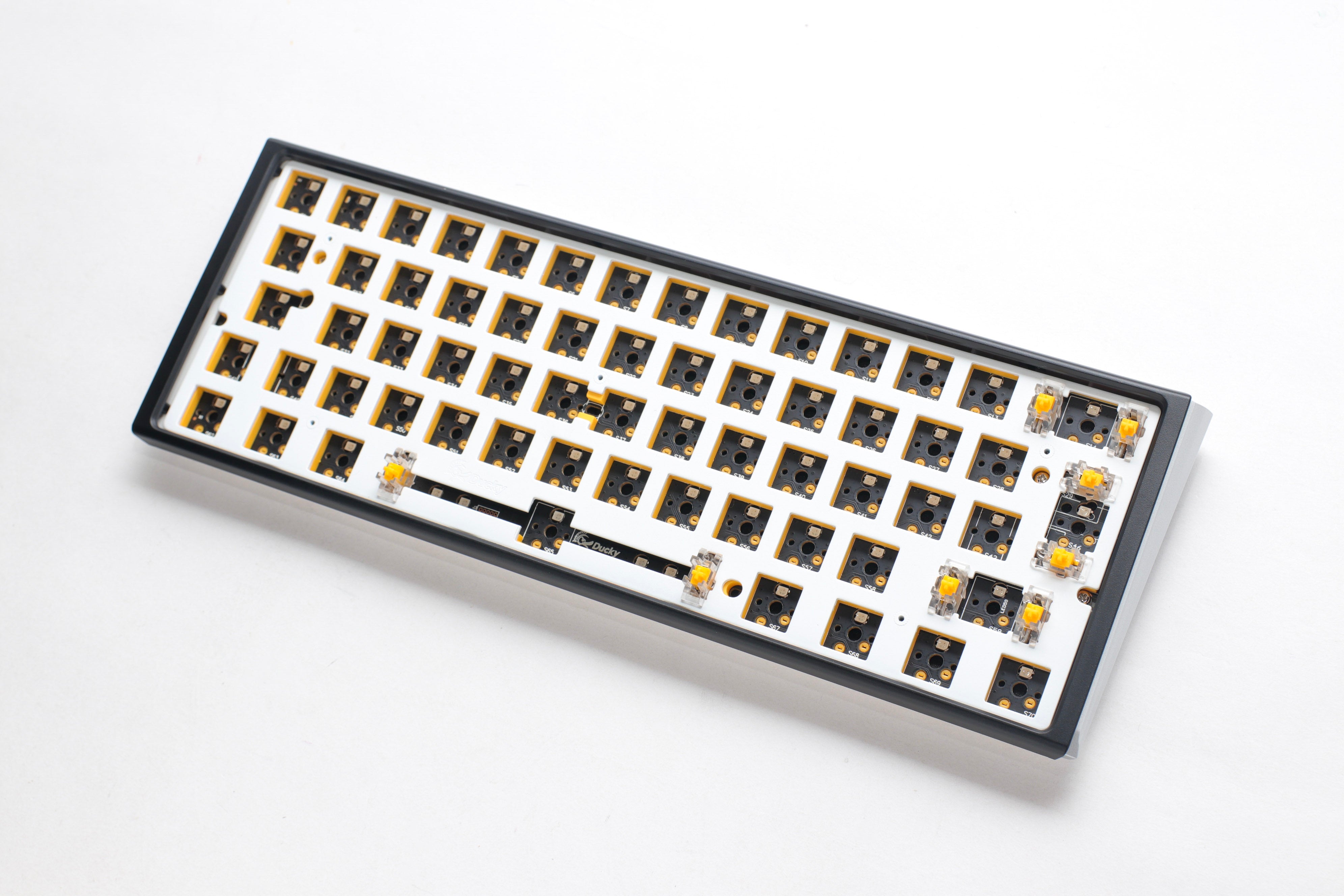 Ducky   One       Hot   Swap   Iso   Barebone   Black   Mini   60    Rgb   Without   Switches   Keycaps