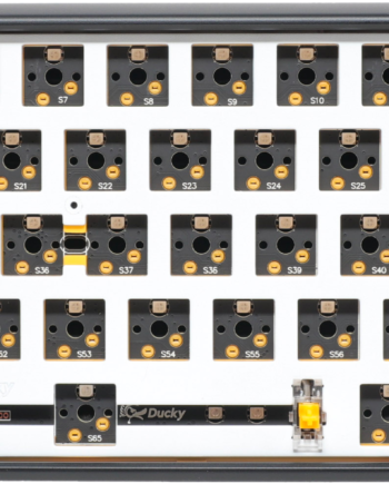 Ducky   One       Hot   Swap   Iso   Barebone   Black   Sf   65    Rgb   Without   Switches   Keycaps