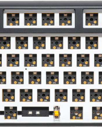 Ducky   One       Hot   Swap   Iso   Barebone   Black   Tkl    Rgb   Without   Switches   Keycaps