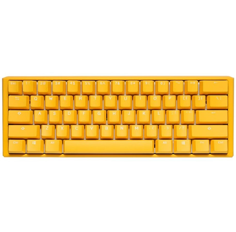 Ducky One Yellow Ducky Mini 60 Cherry Red