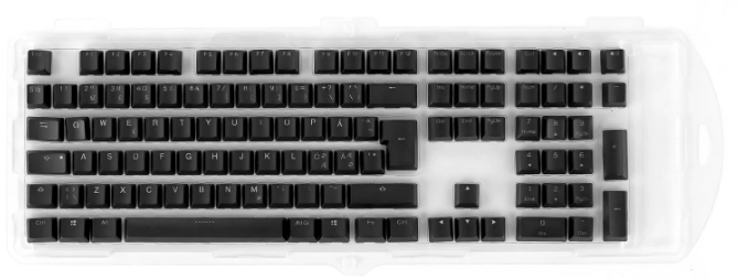 Ducky   Sort   115   Keycap   Set   Double - Shot   Pbt   Nordic   Layout