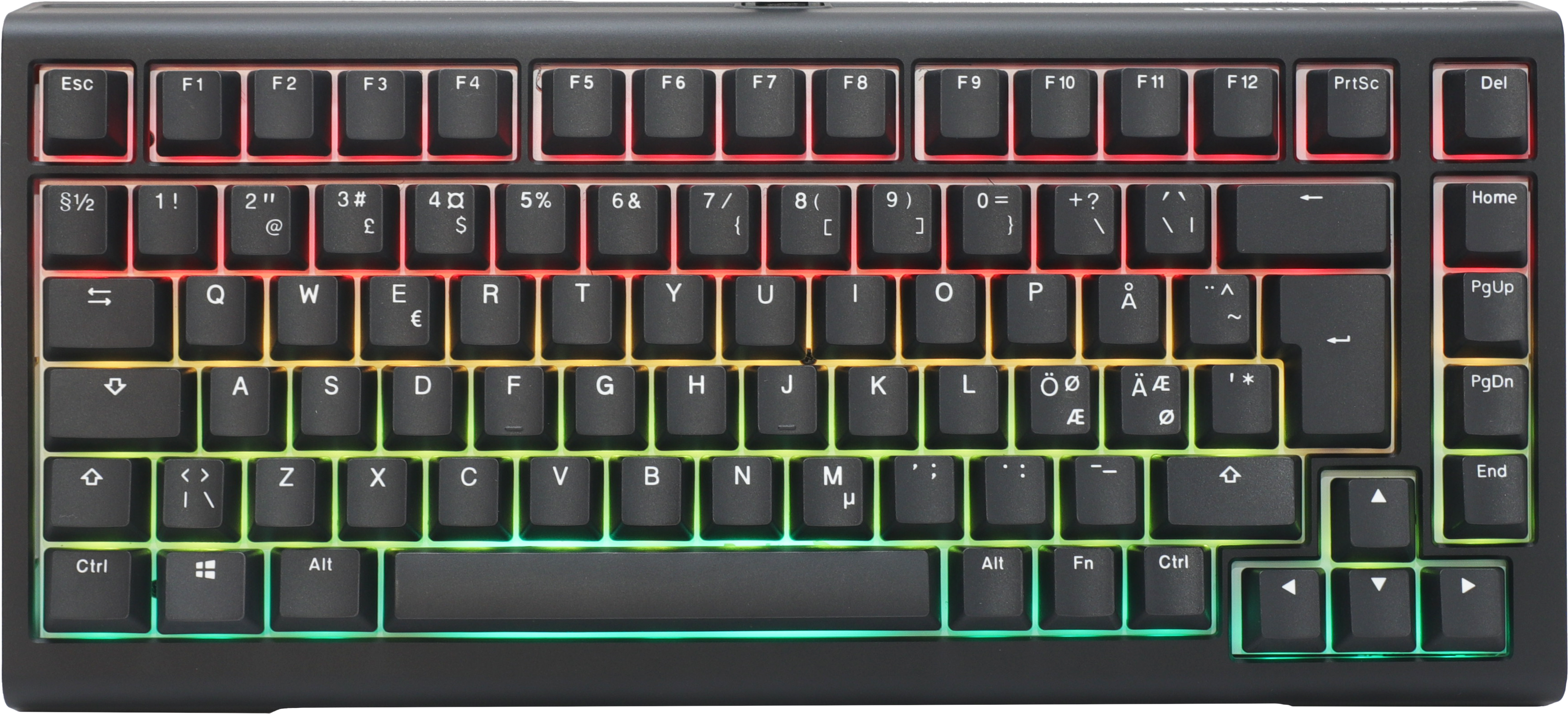 Ducky   Tinker75   Prebuilt   Iso   Black   Mx   Cherry   Blue