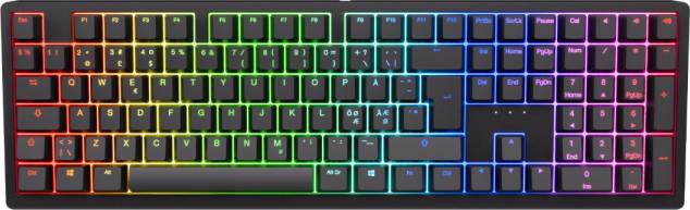 Ducky   Zero   Classic   Cherry   Brown   Rgb   Trådløs
