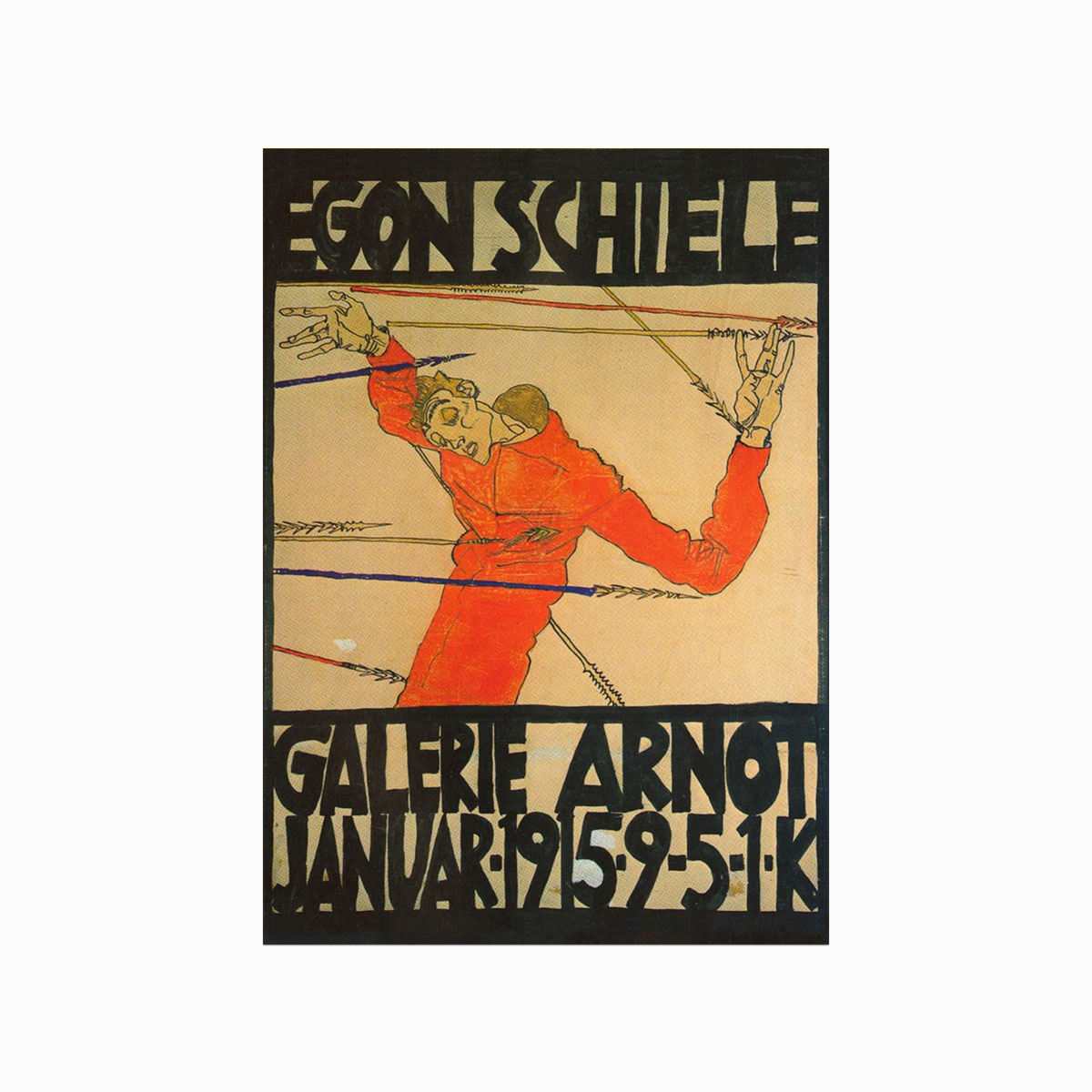 Egon Schiele Galerie Arnot Self - Portrait