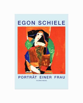 Egon   Schiele    Porträt   Einer   Frau