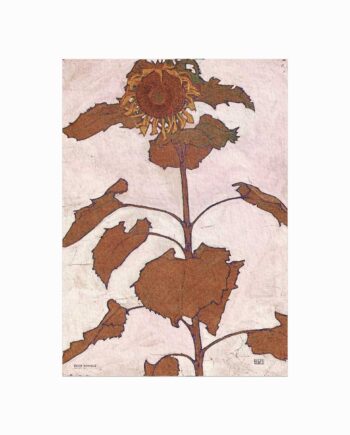 Egon   Schiele    Sunflower    1909