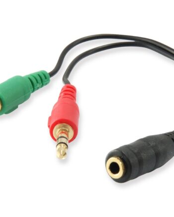 Equip   Audiokabel   Splitter       5mm -  2x3   5mm   Lyd   Adapter   Geekd   Dk