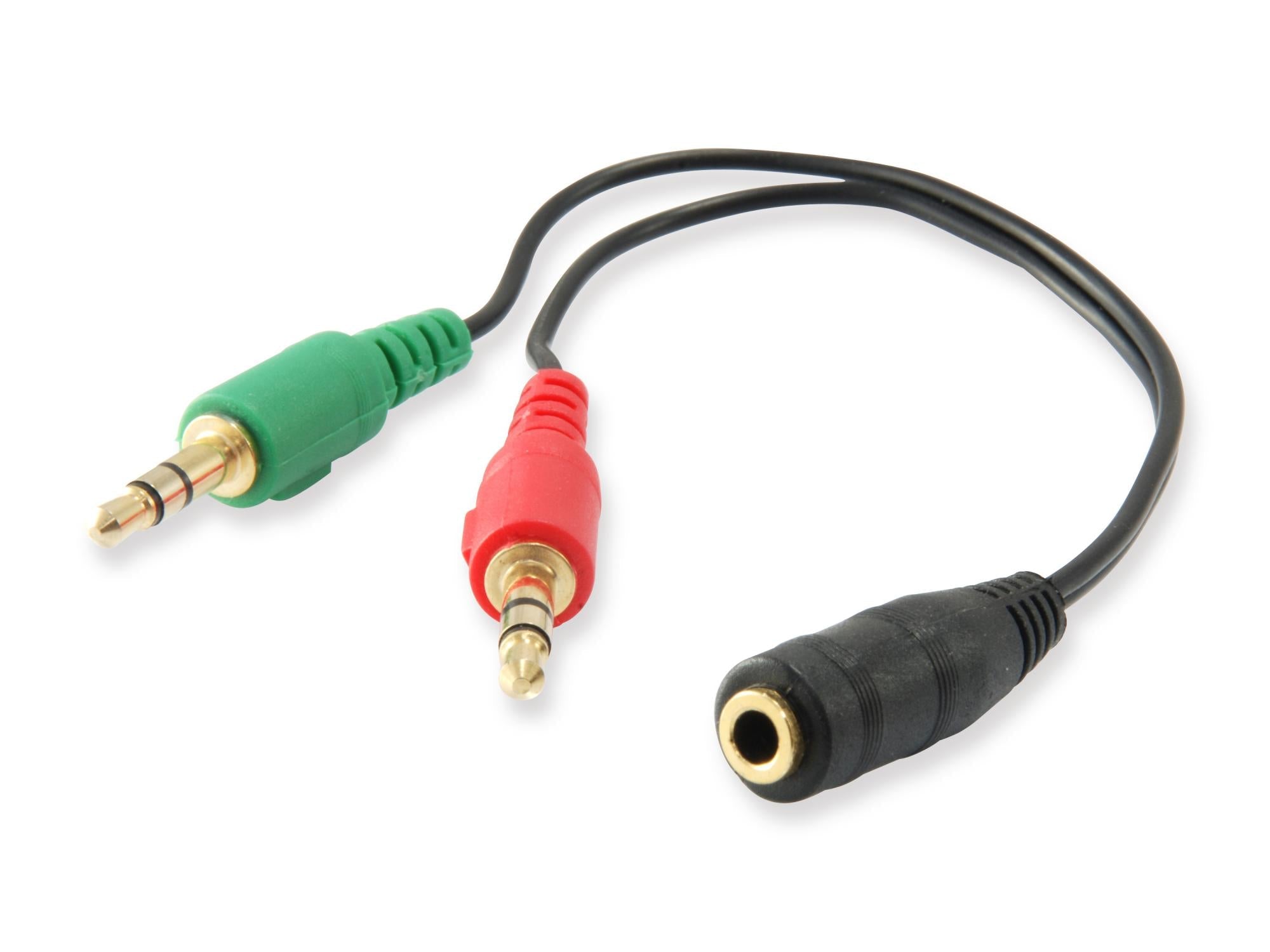 Equip   Audiokabel   Splitter       5mm -  2x3   5mm   Lyd   Adapter   Geekd   Dk