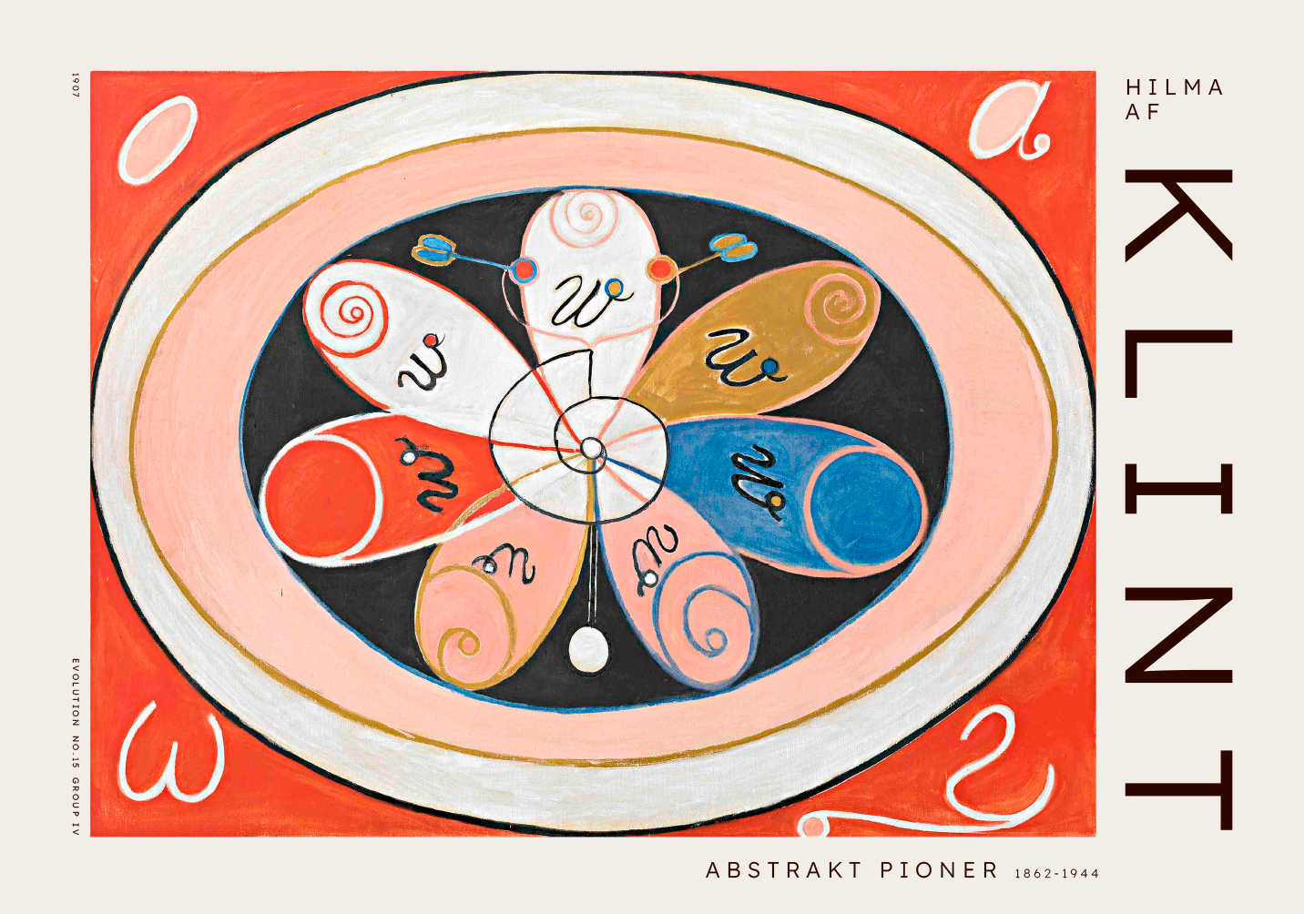 Evolution   No    15   Group   Iv    The   Seven - Pointed   Stars   Af   Plakatwerket