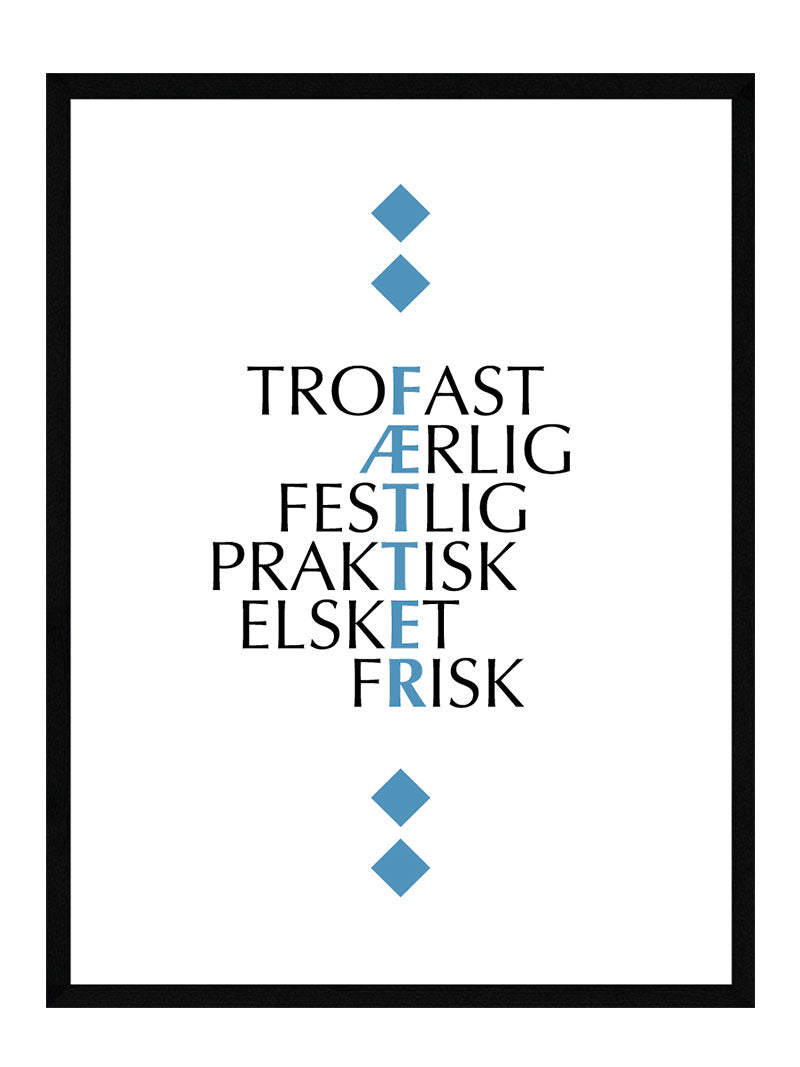 Fætter   Citat   Plakat