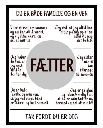 Fætter   Plakat