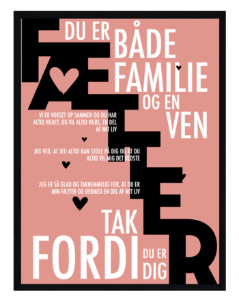 Fætter   Plakat   Personlig   Plakat