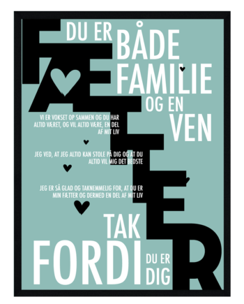 Fætter   Plakat   Personlig   Plakat