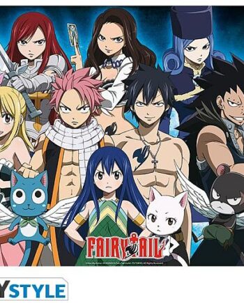 Fairy   Tail    Quot   Guild   Group   Quot    Poster   Plakat   52x38cm