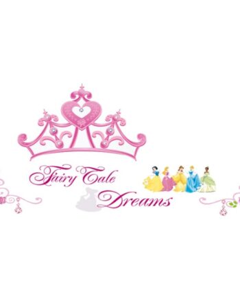Fairy   Tale   Dreams    Flot   Wallsticker   Med   Prinsesser    Smykker   Mm
