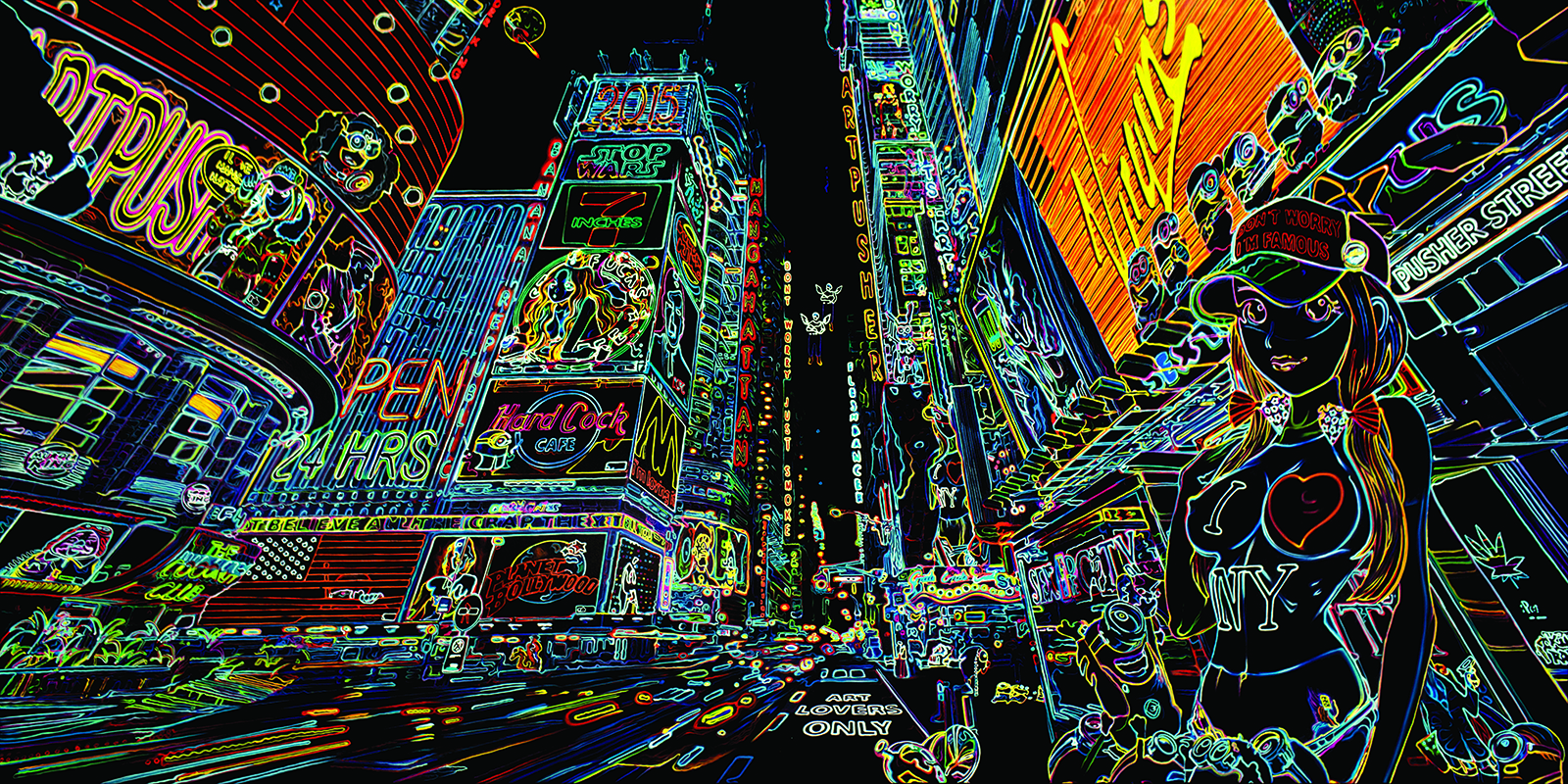 Famous   Neon   Af   Artpusher