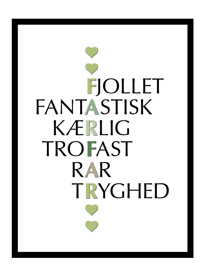 Farfar   Citater   Plakat