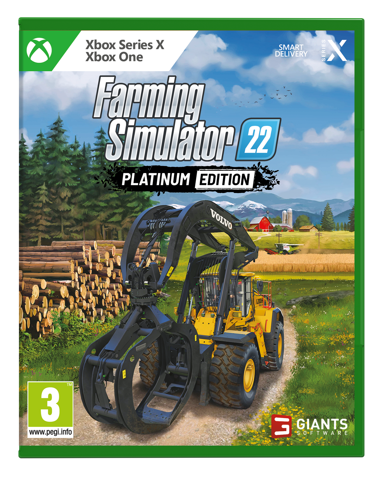 Farming   Simulator   22    Platinum   Edition    Xbox   Series   X   Xbox   Series   X   Spil   Geekd   Dk