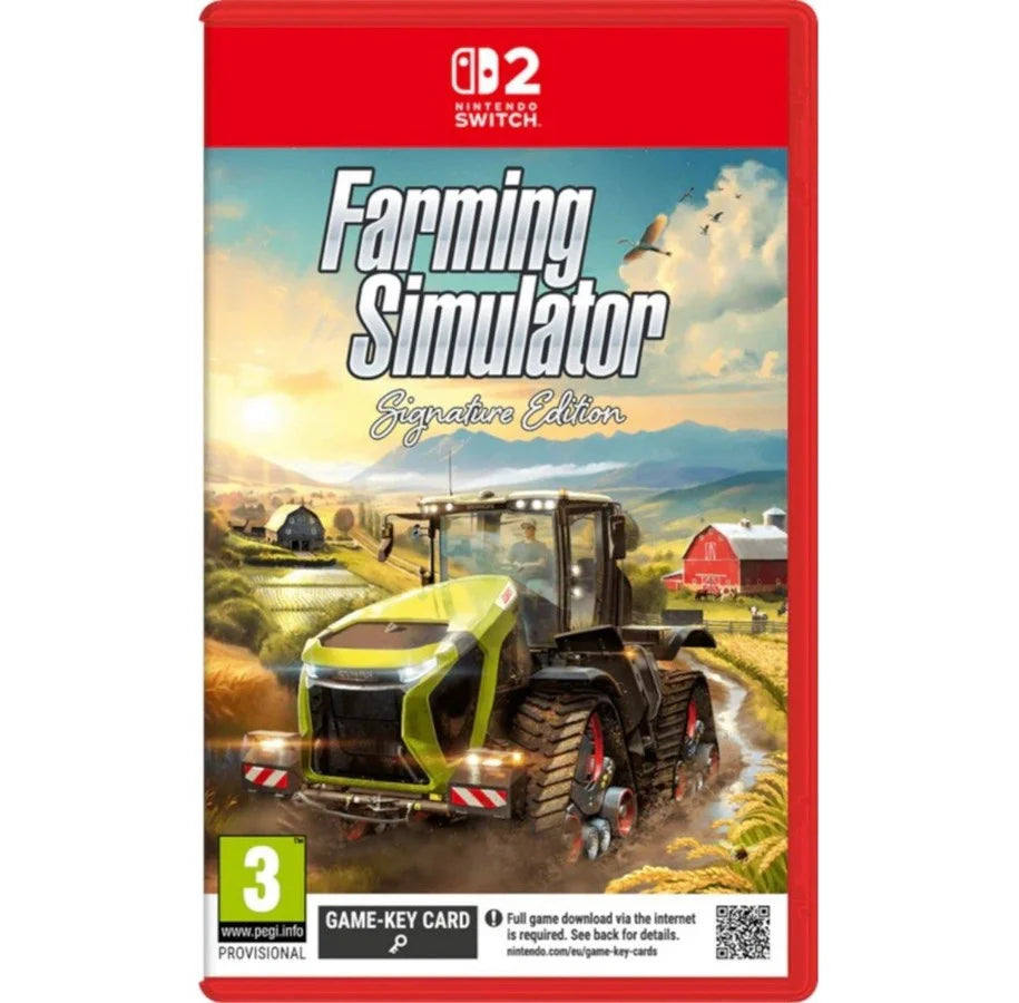 Farming   Simulator :  Signature   Edition    Game - Key   Card     Switch        Spil   Geekd   Dk