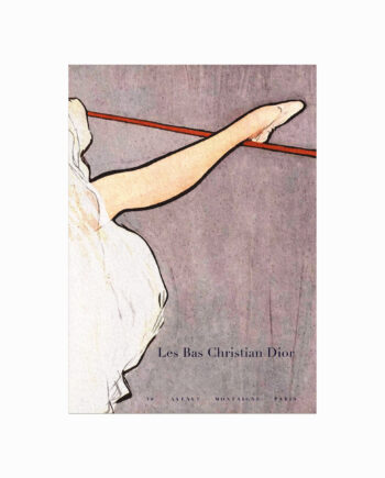 Fashion   Plakat    Dior    Les   Bas