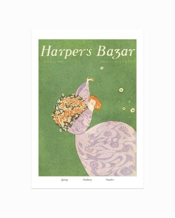 Fashion   Plakat    Harper   S   Bazaar    Spring   Fashion   Number