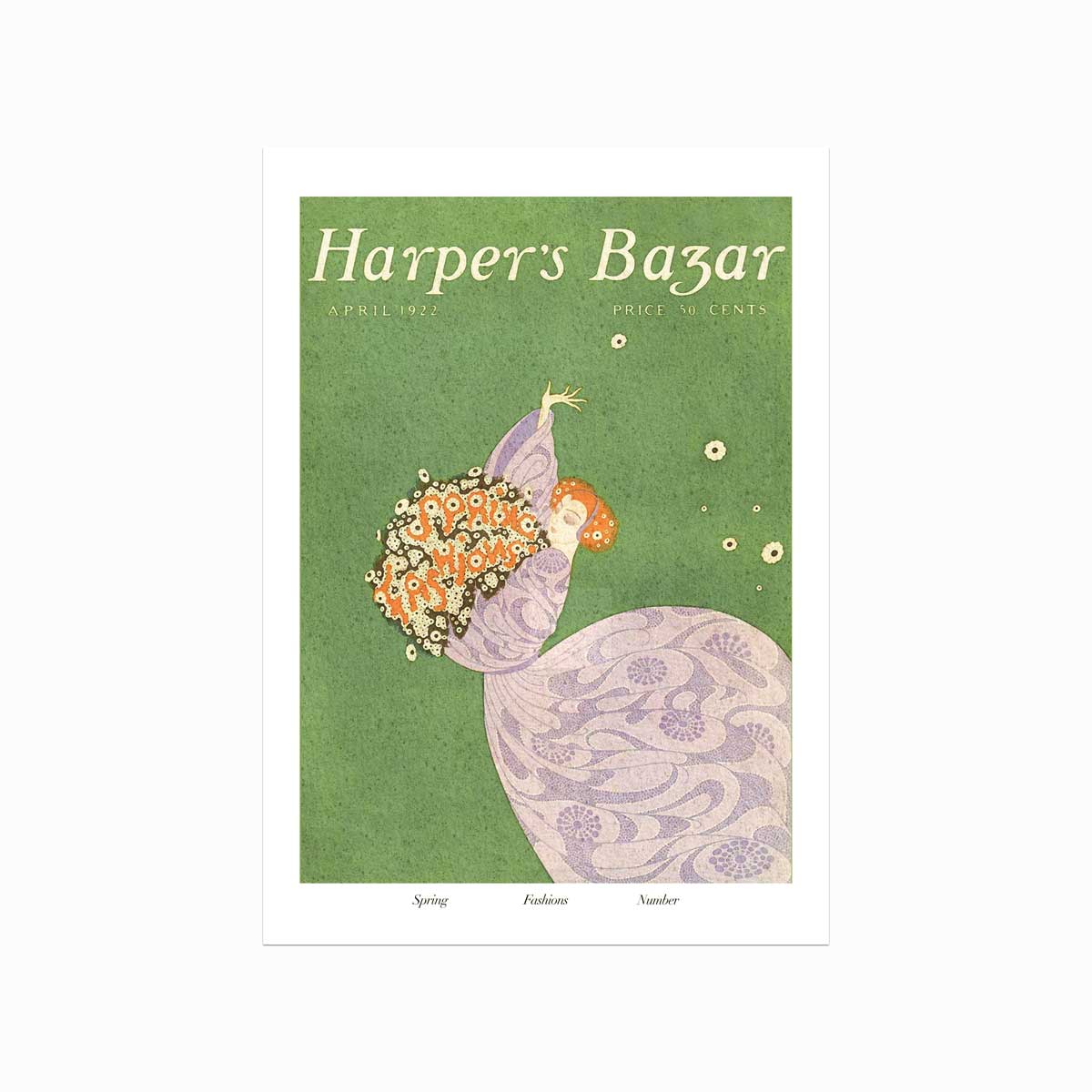 Fashion Plakat Harper S Bazaar Spring Fashion Number