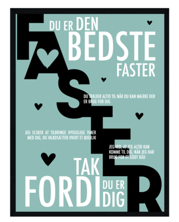 Faster   Plakat   Personlig   Plakat