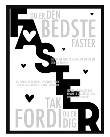 Faster   Plakat   Personlig   Plakat