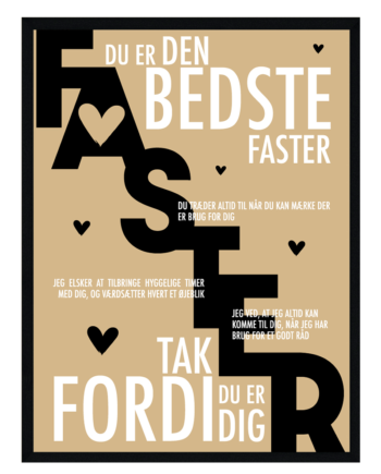 Faster   Plakat   Personlig   Plakat
